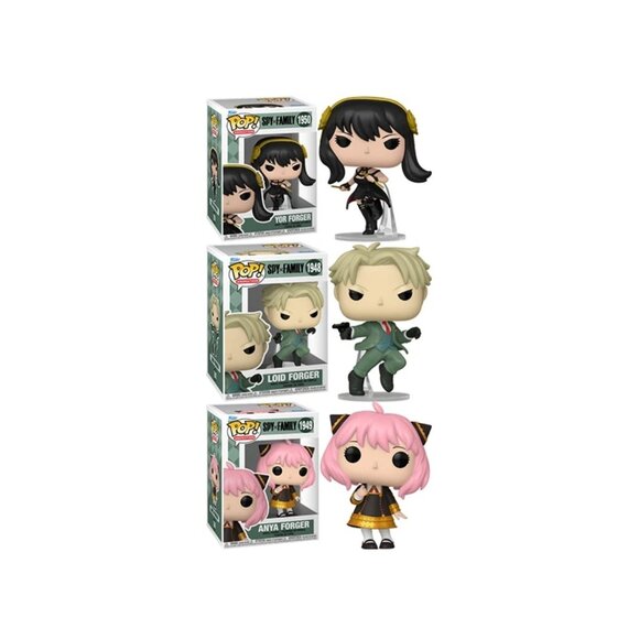 Funko SPY X FAMILY YOR ANYA LOID Pop! Vinyl Figure Bundle Set of 3 + PROTECTORS - Picture 2 of 11